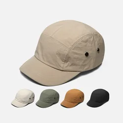 Quick Drying Baseball Cap Women Summer Outdoor Sports Travel Baseball Hat Men's Thin Breathable Short Brim Hat