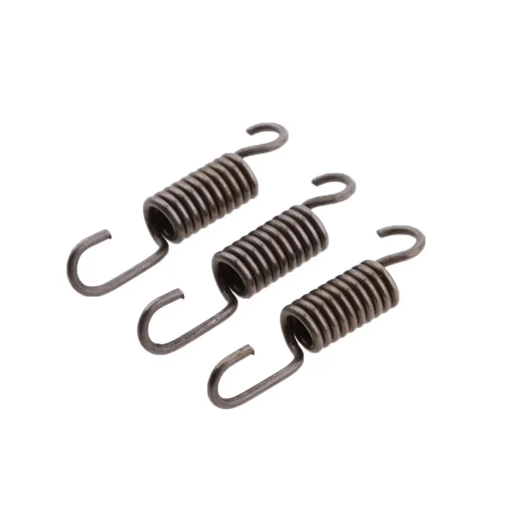 

3pcs Motorcycle Metal 2-Stroke Engine Clutch Pads Spring for Pocket Bike New