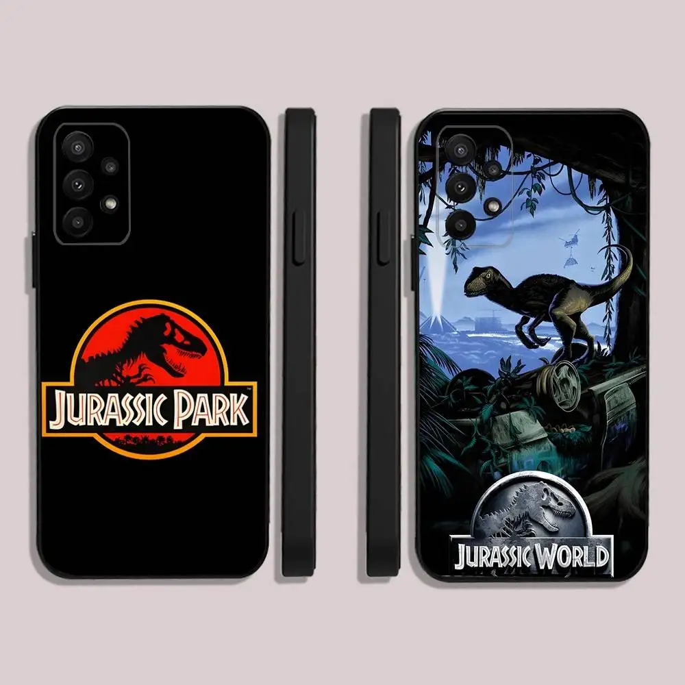

Film J-Jurrasic Park Phone Case For Samsung S25,23,22,30,24,10,9,Ultra,Plus,Lite,FE,5G Black Soft Case
