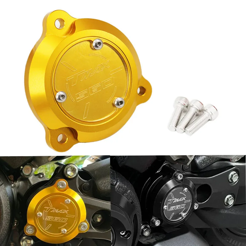

Крышка шестерни мотоцикла, защитный чехол, декоративный слайдер, защита от падения для Yamaha TMAX 560 T-MAX 560 TECHMAX 2020-2024
