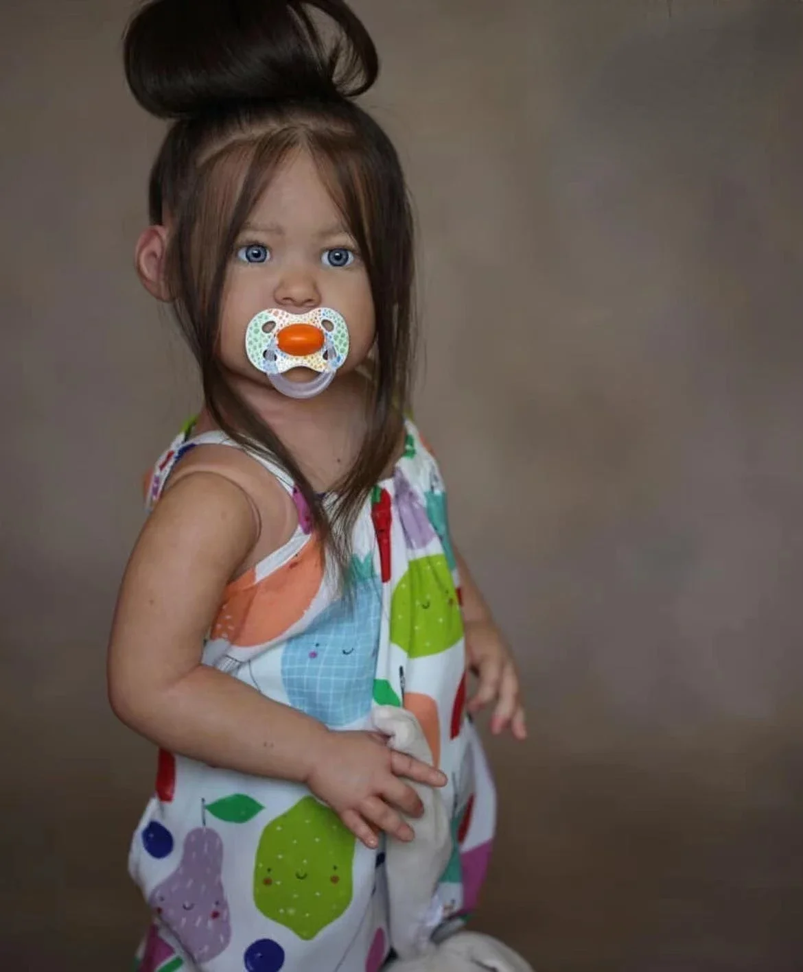 DLS dostosowana ograniczona dostawa 29-calowa lalka Reborn Baby Linh z ręcznie ukorzenionymi włosami już wykończona piękna ogromna dziewczyna