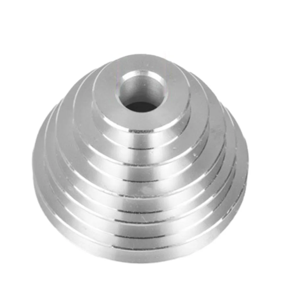 3pcs/Set Pagoda Pulley Wheel Aluminum Transmission Wheel For Benchtop Drill Press Z4116 14mm, 18mm, 21mm, Tool Accessories