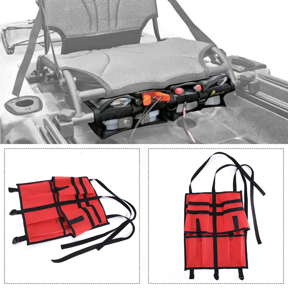 Kayak Storage Bag Kayak Seat Backpack Adjustable Buckle Strap Organizer For Paddle Boards Inflatable Boats Kayak