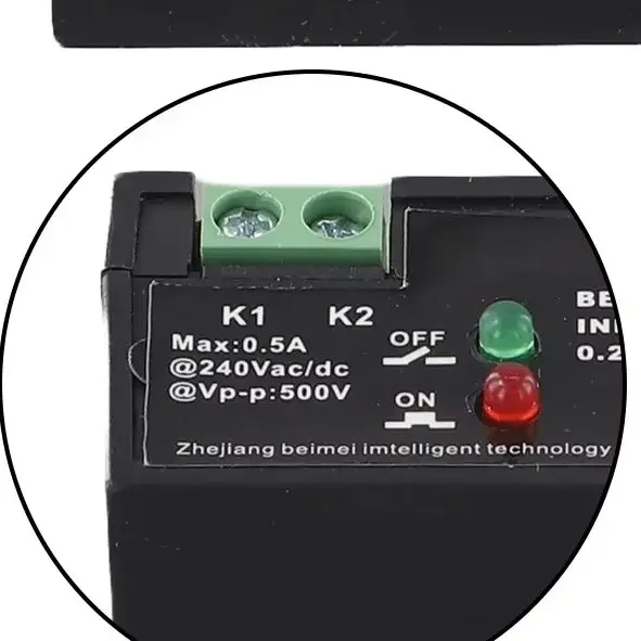 Adjustable Self Powered Flameproof AC Current Sensing Switch For Monitoring And Control Of Automated Industrial Machinery
