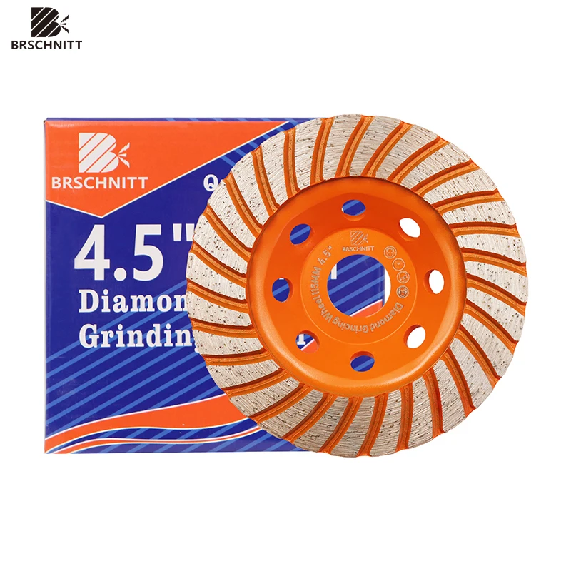 

Шлифовальный круг BRSCHNITT, 115 мм, алмазная шлифовальная полировка, бетонная кладка, гранит, мрамор, турбо спеченный шлифовальный диск