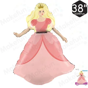 Hintergrunddekoration der Party, Big Collection, individuell gepackte Aluminiumballons, 5pcs per Set 10 Hauptverkaufsprodukte Barbie - №8