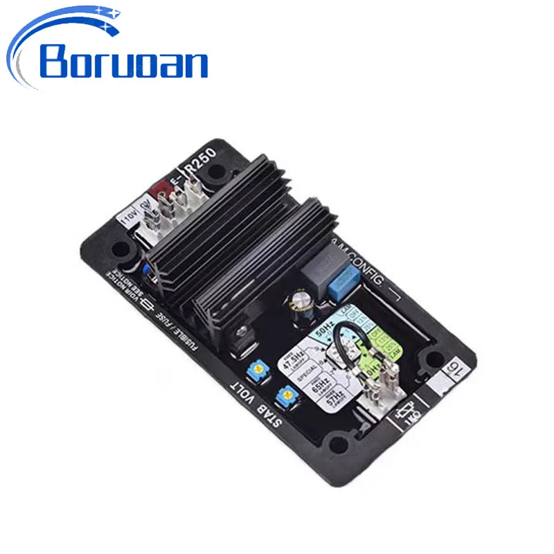 Venta directa de fábrica AVR R250 Regulador de voltaje automático R 250 AVR Leroy Somer R-250 para generador diésel