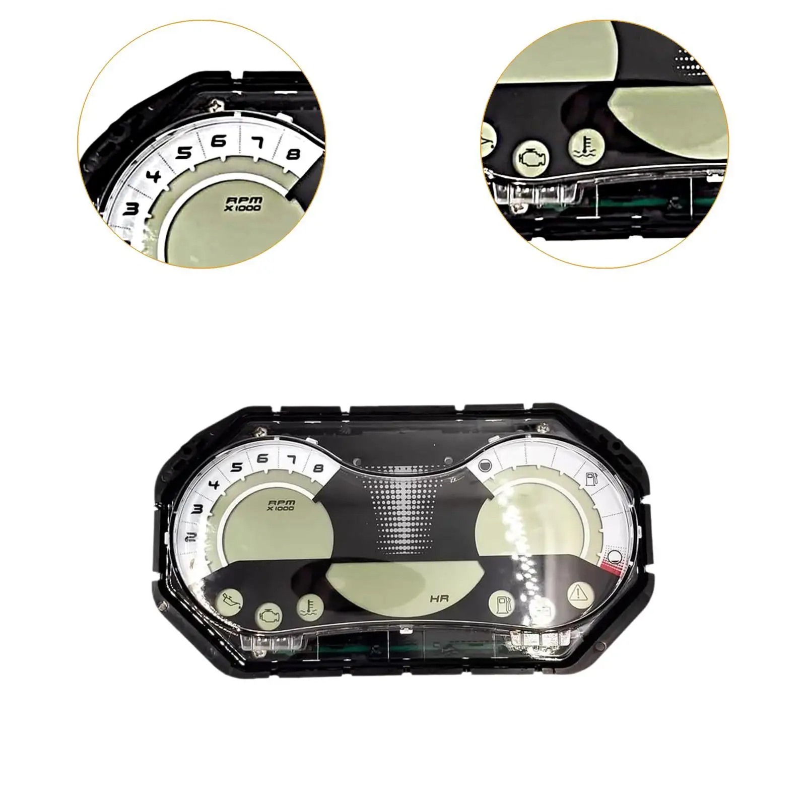 

Vehicle Accessories Speedometer Gauge Cluster Clear Digital Display Easy Install for Seadoo GTS Pro 130 GTI 130