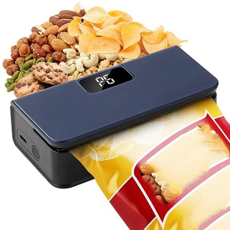-A14E Compact Handheld Mini Plastic Bag Sealer For Food Packaging - Portable Heat Sealer