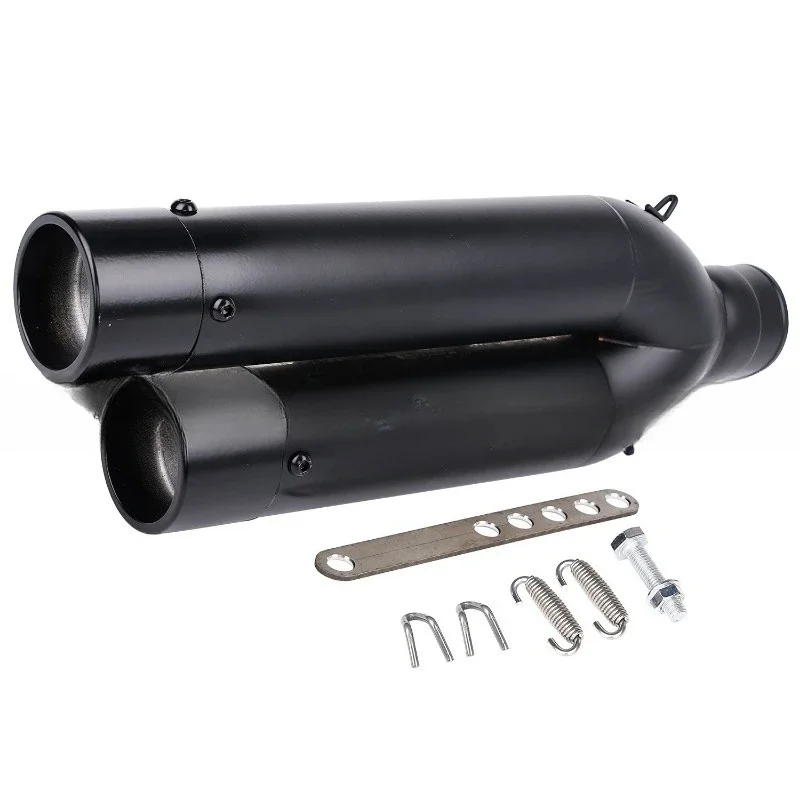 

New double-out Scorpio exhaust pipe, large modified exhaust pipe, fried street pipe