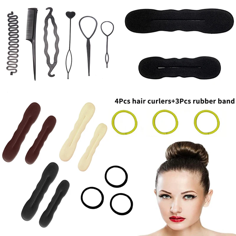 Набор-из-1-6-7-предметов-волшебный-пончик-булочка-коса-заколки-для-укладки-волос-инструменты-для-плетения-прически-инструменты-для-укладки-волос-женские-аксессуары-для-волос