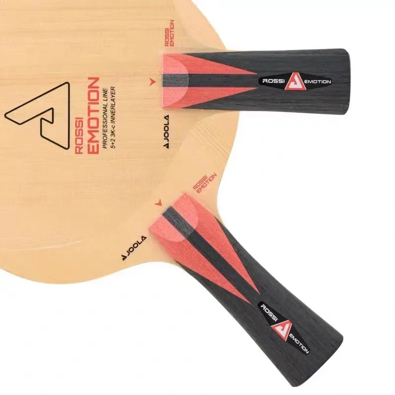 JOOLA ROSSI EMOTION Table Tennis Blade, Professional 5 + 2 3K-Carbon Innerlayer, Ping Pong, Loop Driving, Quick Attack