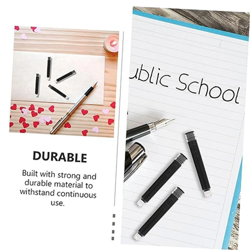 【Price Drop !!】200Pcs Ink Calligraphy Pens Ink Pen Refills Universal Pens Ink Useful Pen Ink Ink Refill Calligraphy Pen Refills