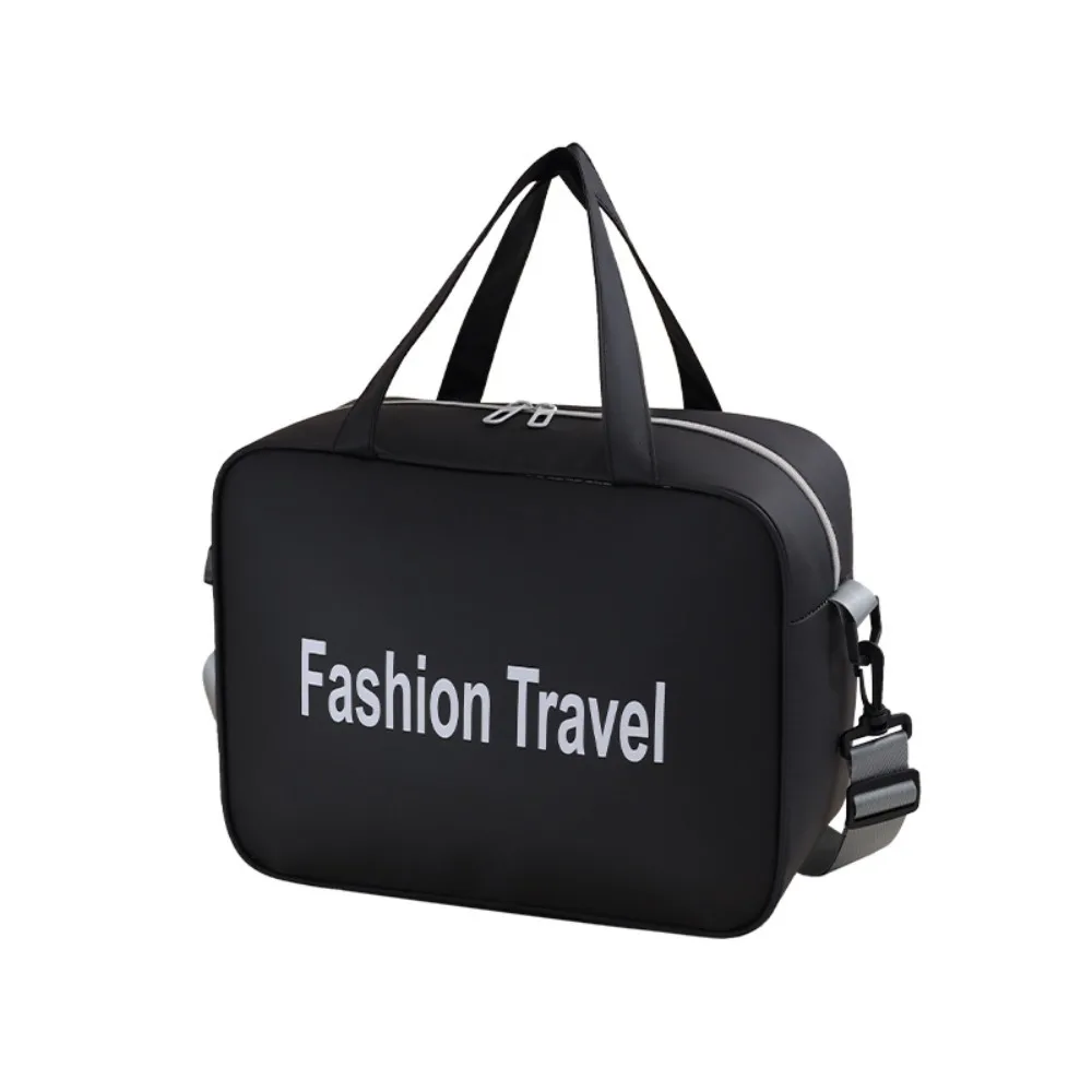 

Fashion 600D Film Travel Handbag Waterproof Single Shoulder Duffel Bag Lightweight Large-capacity Shoulder Luggage Bag Sports