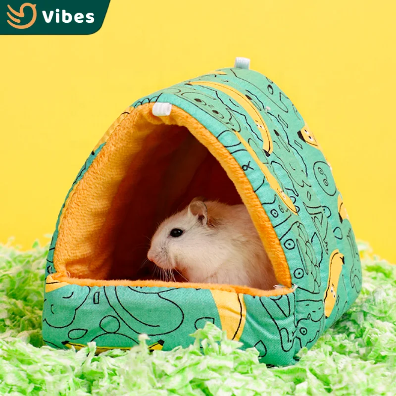 

New Arrival Guinea Pig Hamster Cotton Nest S M L Sizes Hamster Warm Soft Sleeping Bag Beddings