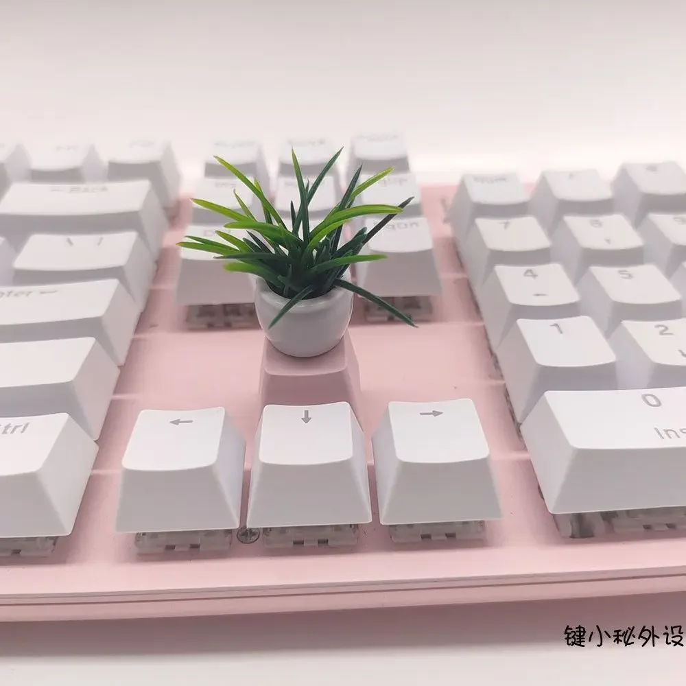 Cross shaft custom creative personality mechanical keyboard transparent ESC kawaii keycap