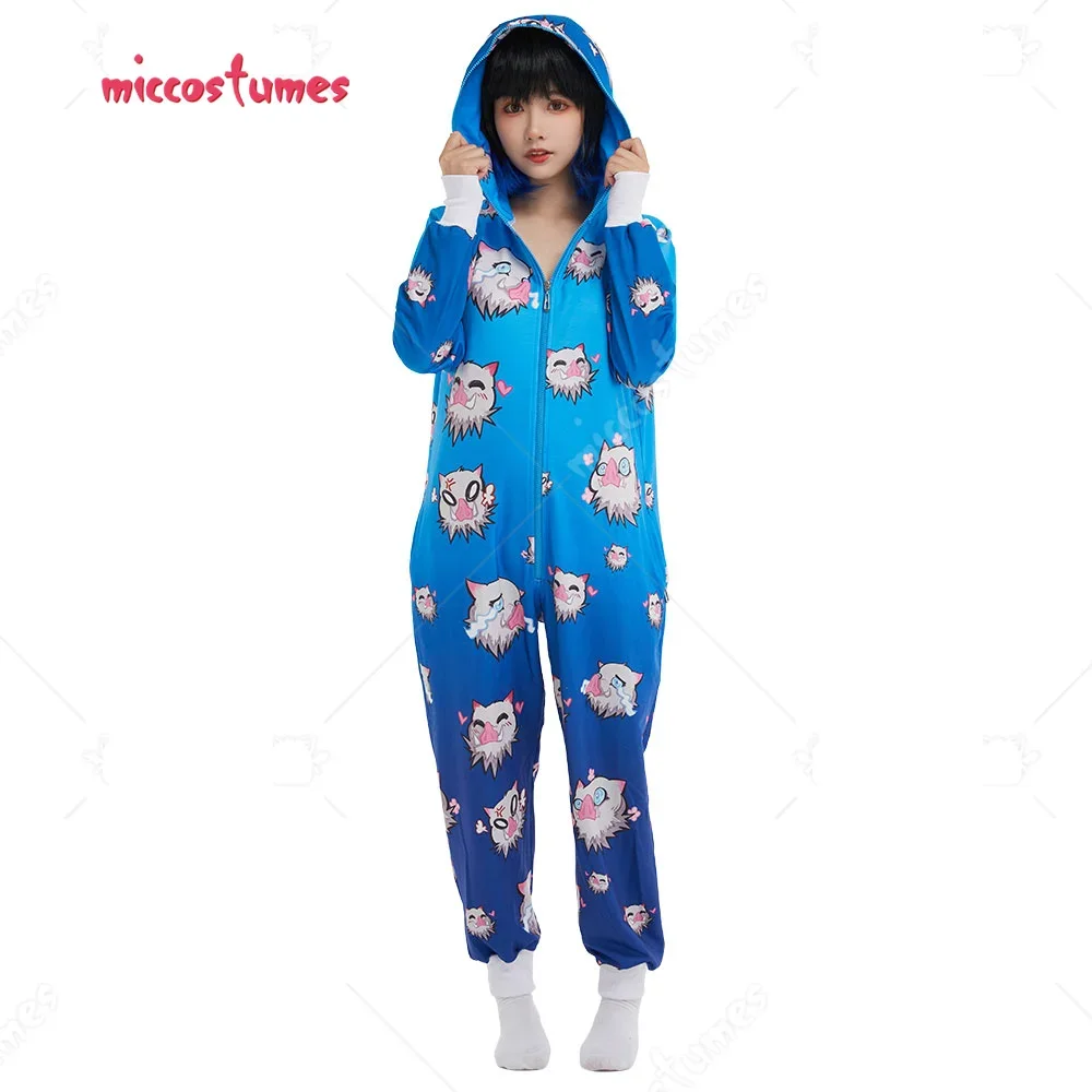 Women Long Sleeve Homewear Onesie Pajama Hooded Loungewear Cosplay Costume Outfits