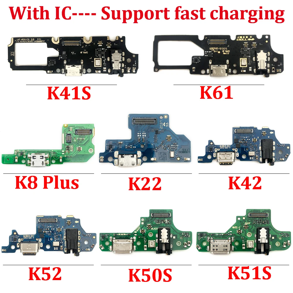 

Новая USB-док-станция для зарядки, разъем, разъем для зарядки, гибкий кабель для LG K8 Plus K22 K41S K42 K50S K51S K52 K61 K51