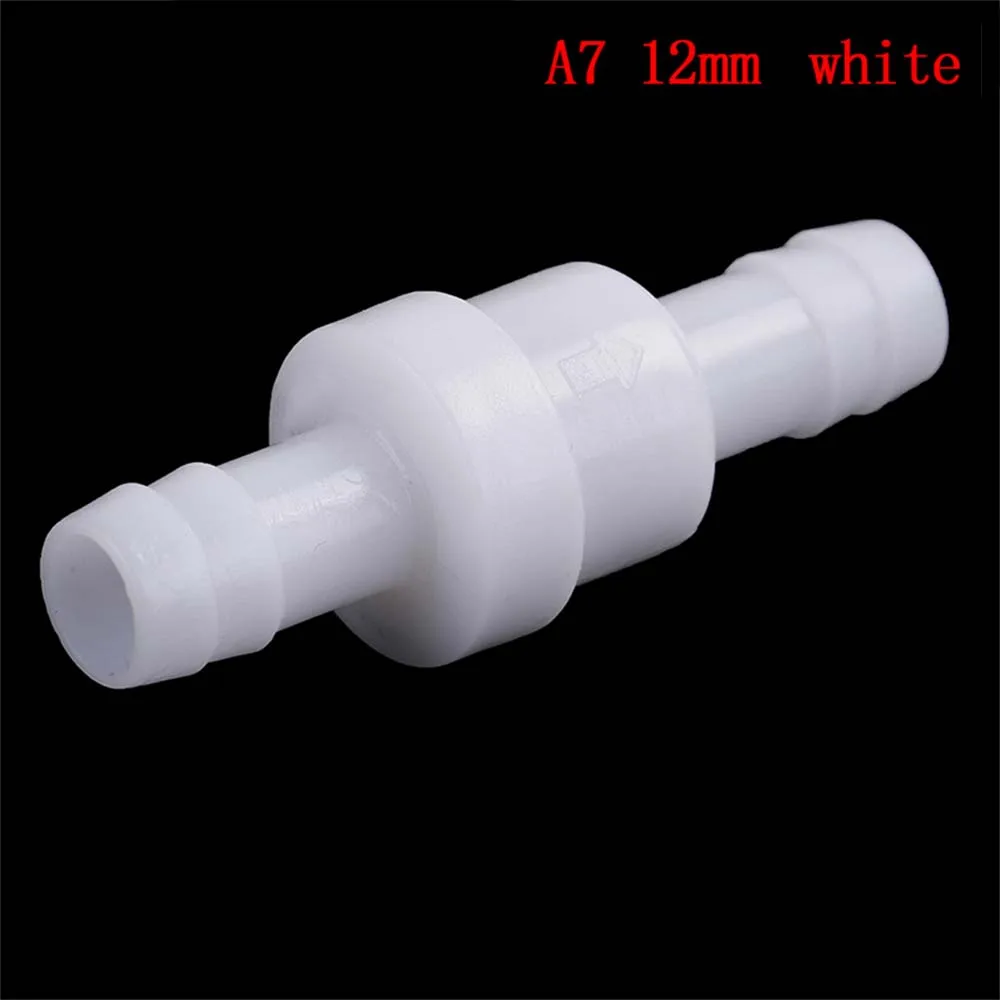 Translucency Durable White Non-Return For Gas Water For Fuel Air Liquid Valves One-way Lnline Check Valve Water Stop Valve
