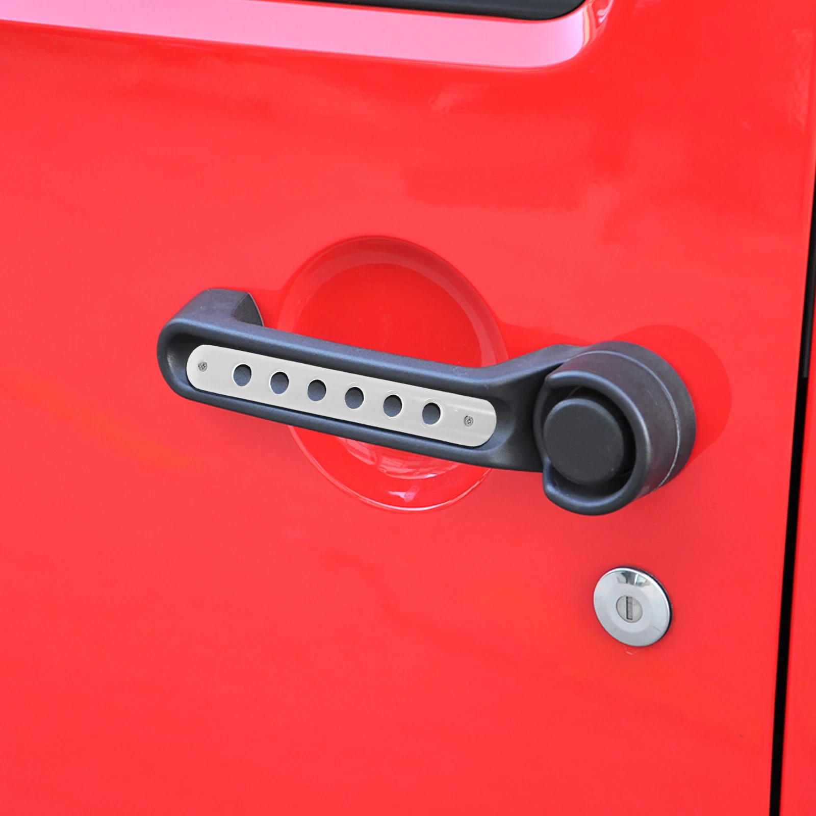 

Aluminum Alloy H Trim White Inserts for Crank Window H Replacement Car Modification Accessories Chrome H
