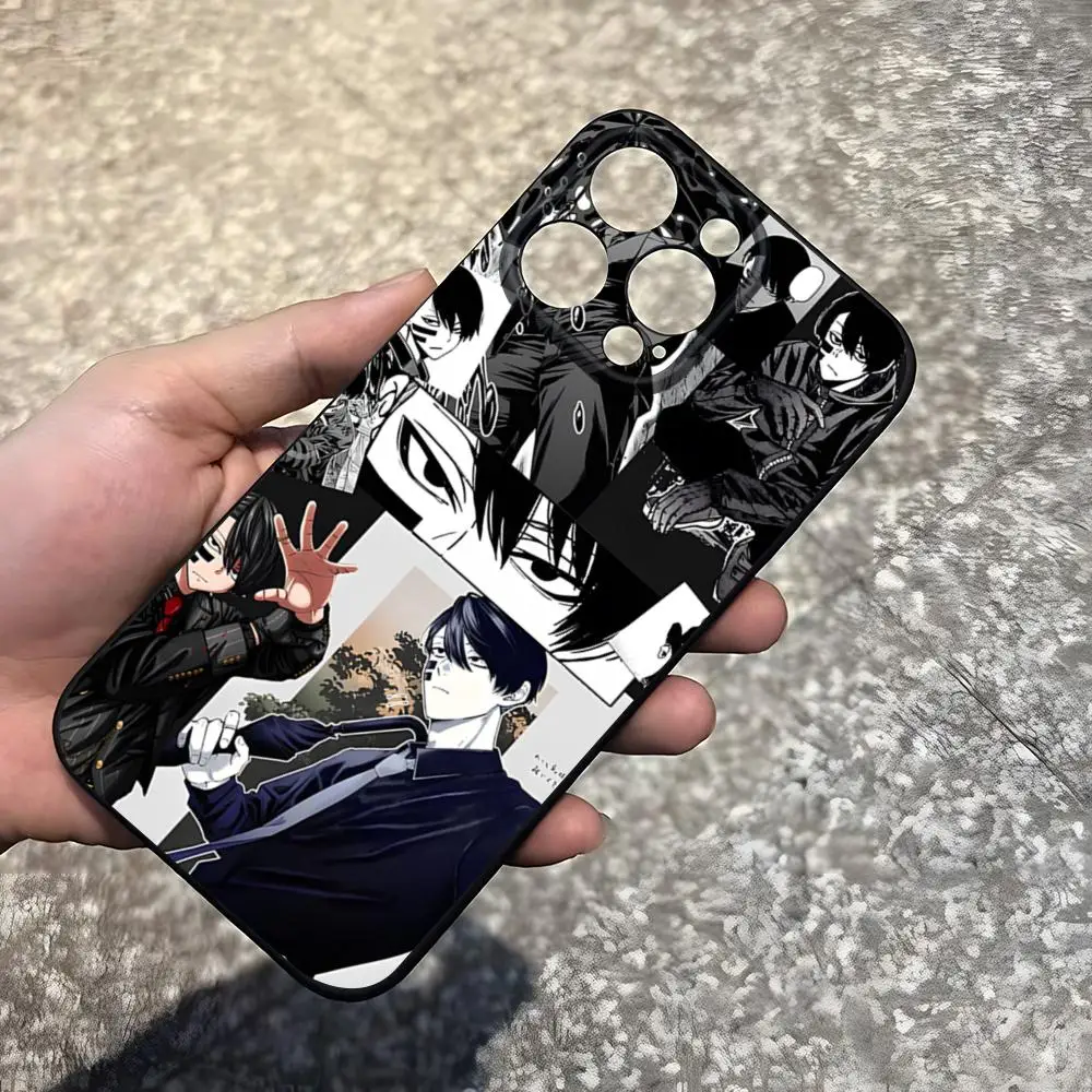 T-Tougen Anki Anime Handyhülle für iPhone 17 Pro Max 15 Pro 16 14 Plus 12 13 Mini 11 Pro stoßfeste Softcover