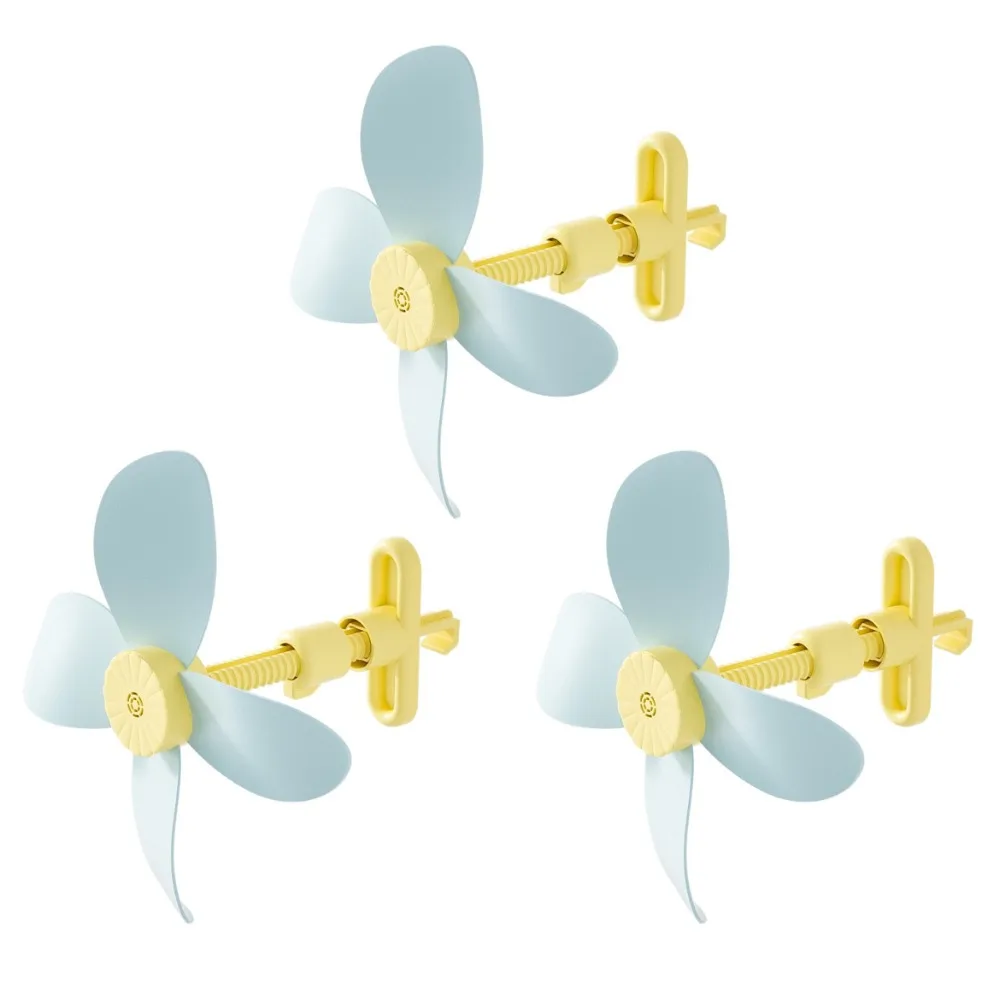 1/3Pcs Wall Mounted Air Conditioning Ventilator Windmill Shaped Anti Direct Blowing Air Conditioner Vent Fan Windproof Silent