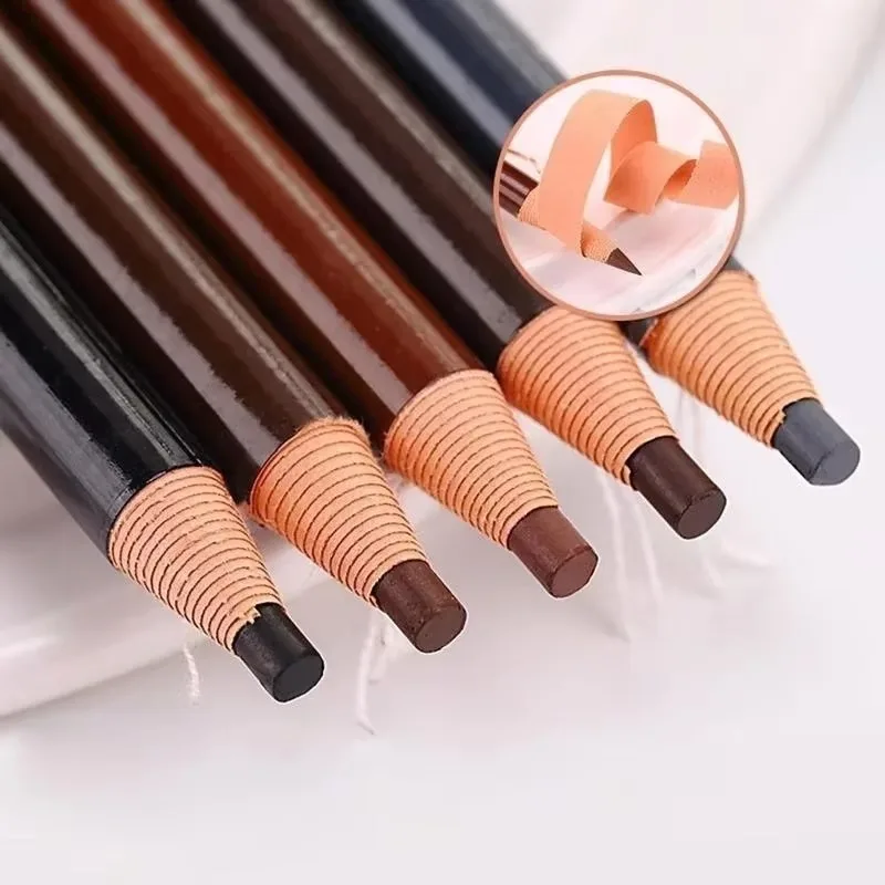 1PCS Hengsi Pull Eyebrow ปากกากันน้ํากันน้ําไม่ Dizzy ไม้ Hard Core ไม่จางหายยาวนานคิ้ว