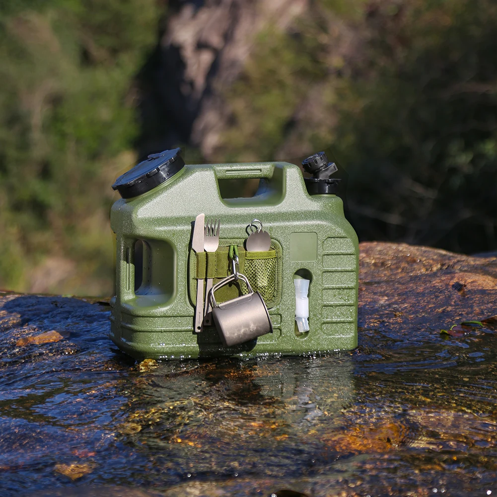 

Контейнер для хранения воды 13л, герметичное ведро для питьевой воды, контейнер для воды большой емкости, кувшин для автомобиля, кемпинга