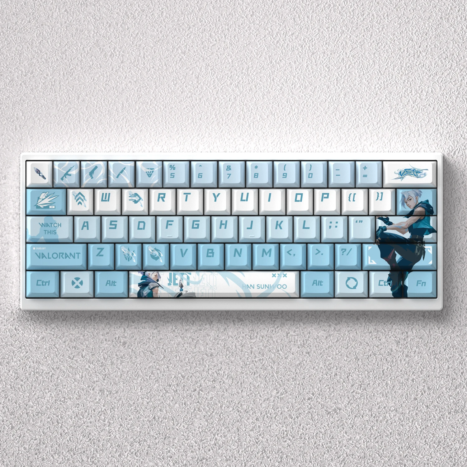 Jett Keycaps Pbt Dy…