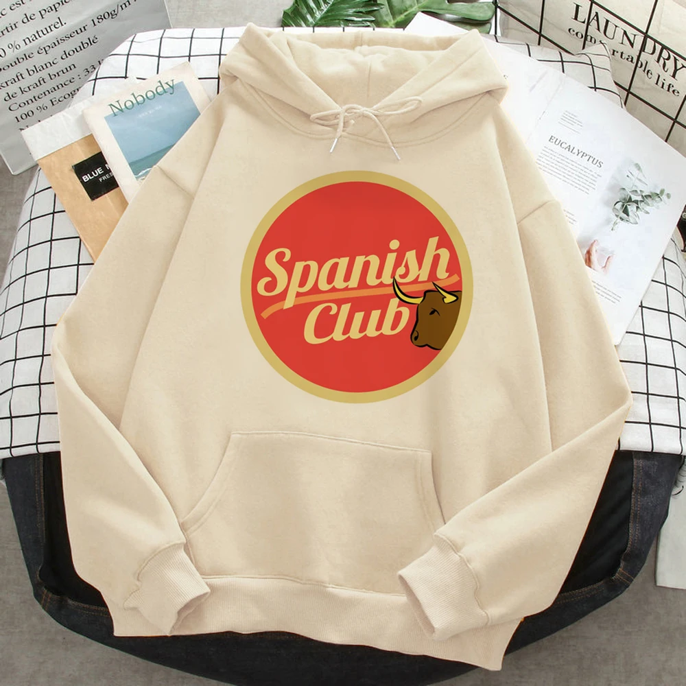 

Spanish Bull hoodies women aesthetic 2023 sweater female harajuku Hood