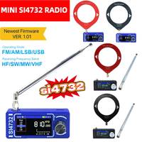 Upgraded Version AMNVOLT ATS MINI PRO SI4732 0.5-108mhz Full Band DSP Radio Pocket Receiver FM AM MW SW SSB Newest Firmware
