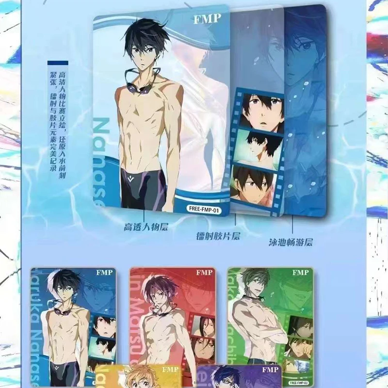 Sexy Anime Men Male God Nude Card ACG Boy Uniform Temptation Collection Abs Sexy Boys Limited Sale Cards Girls Birthday Gifts