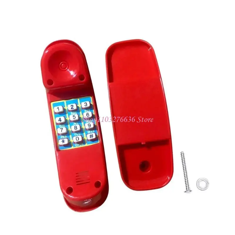 R6FD Weerbestendig kinderschommelaccessoire Interactief speeltelefoonontwerp stimuleert sociale vaardigheden en creativiteit