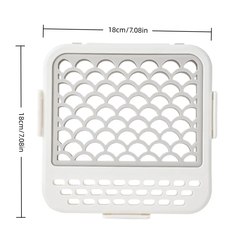Dishwasher Safe Small Item Washing Basket, Kitchen Tool Accessories, Silicone Cleaning Storage Organizer, Drainage Box