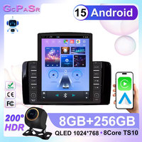 9.7 inch Screen Android 15 Car Radio GPS for Mercedes Benz R Class W251 R280 R300 R320 R350 R63 2006-2011 2013
