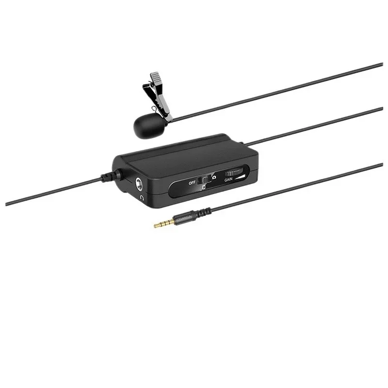 

V05 mukbang voice-activated collar clip condenser microphone mobile phone SLR computer little bee