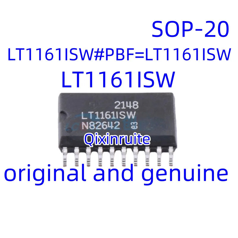 Qixinruite Brand new original LT1161ISW # PBF=LT1161ISW SOP-20 protected four channel high-end MOSFET driver chip