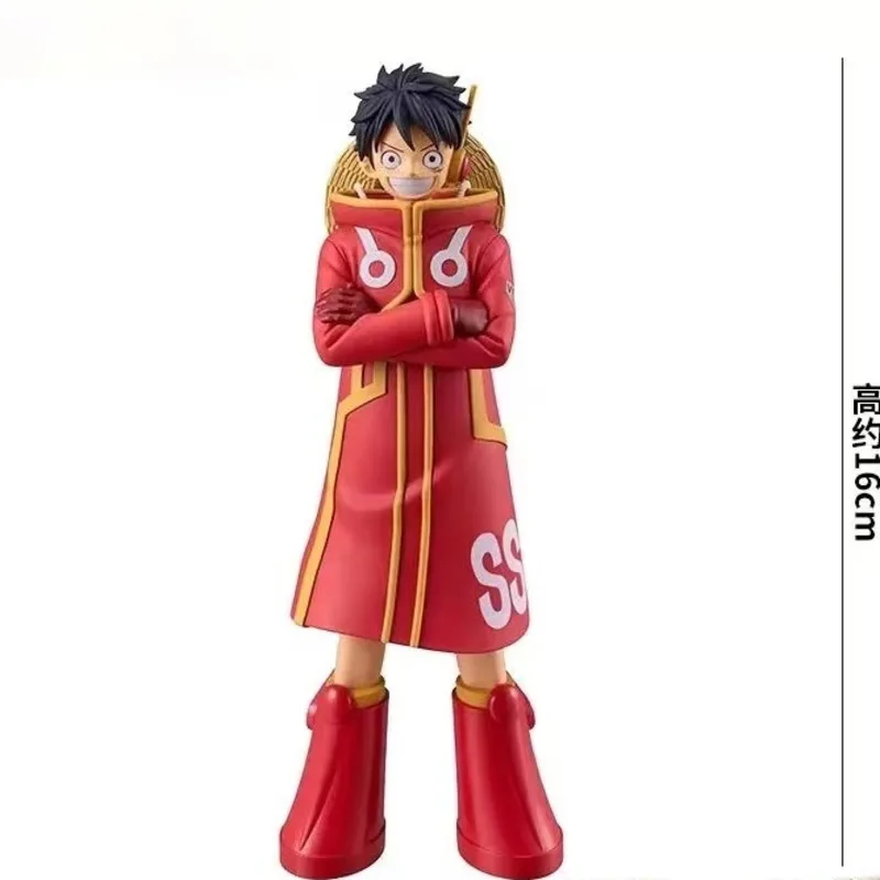 16CM Anime One Piece Luffy Figure THE GRANDLINE SERIES Future Island Egghead Chapter Collection Model Toy Figurine For Kid Gift