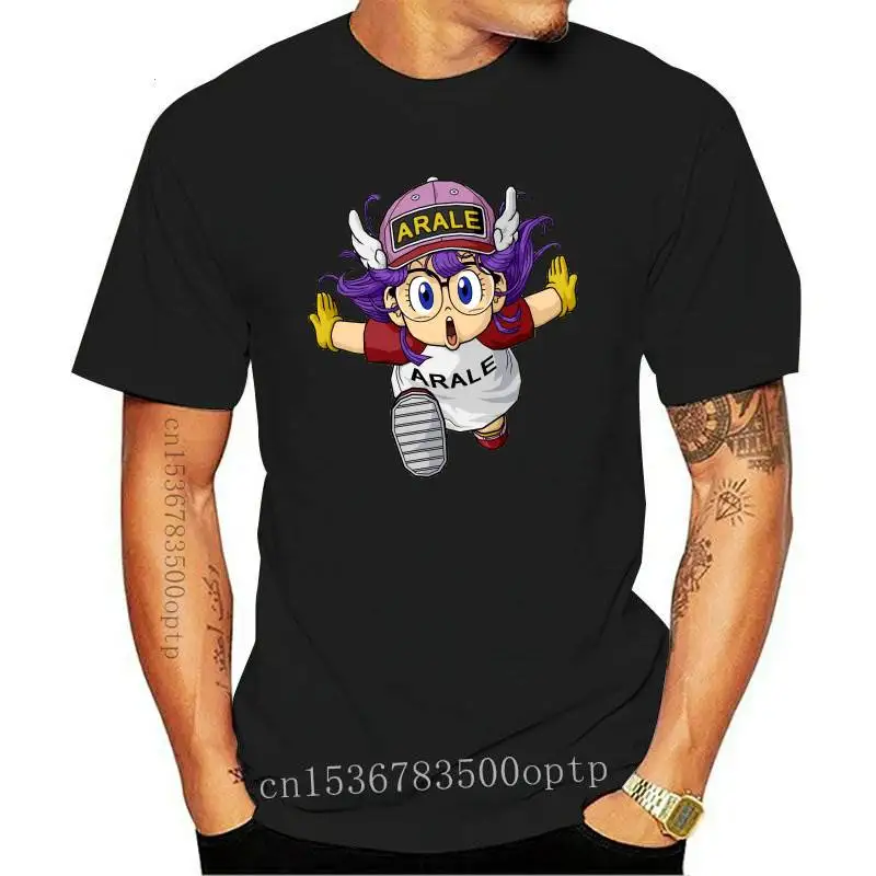 Fashion New Women's Tee Japanese Anime Manga Arale Norimaki T-shirt Men Women Unisex 005 Loose-Fitting Tops Shirt