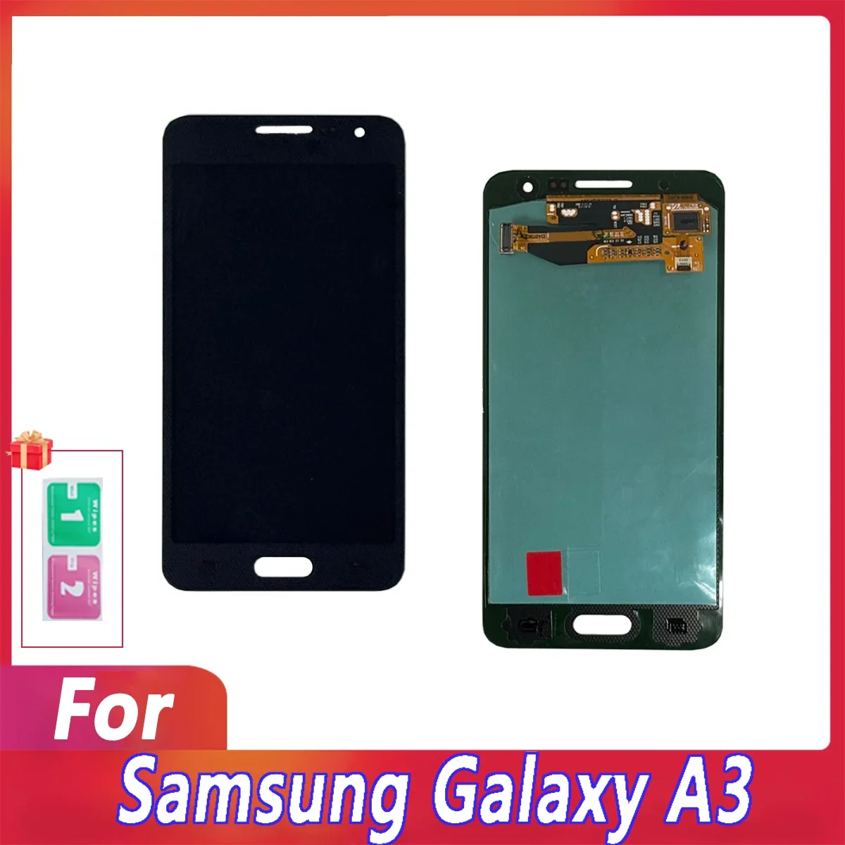 Pop SUPER для Samsung Galaxy A3, ЖК-дисплей, дигитайзер сенсорного экрана Oled для Galaxy A3 A300/A300F, запасная часть для ЖК-дисплея в сборе