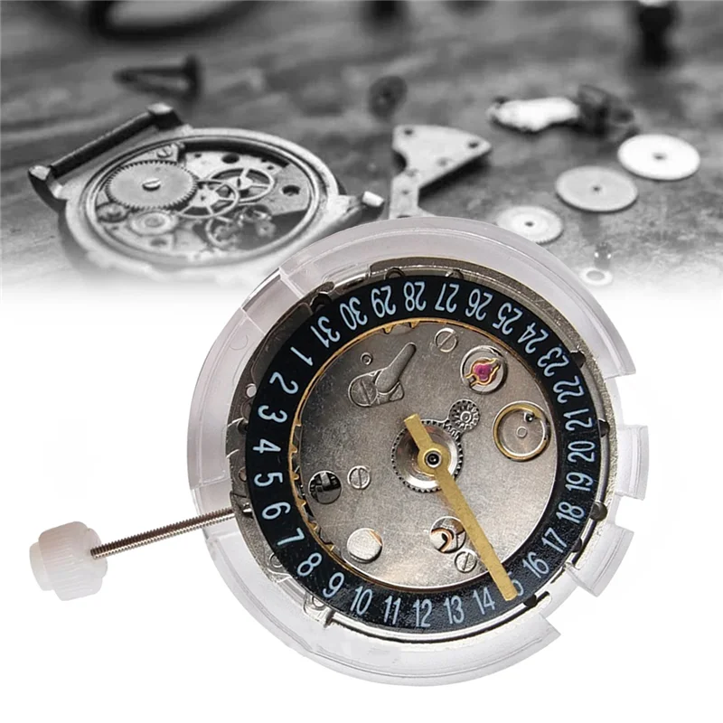 GMT2813 Watch Movement 6-Digit Single Calendar Four-Needle High-Precision Automatic Mechanical Movement Replacement