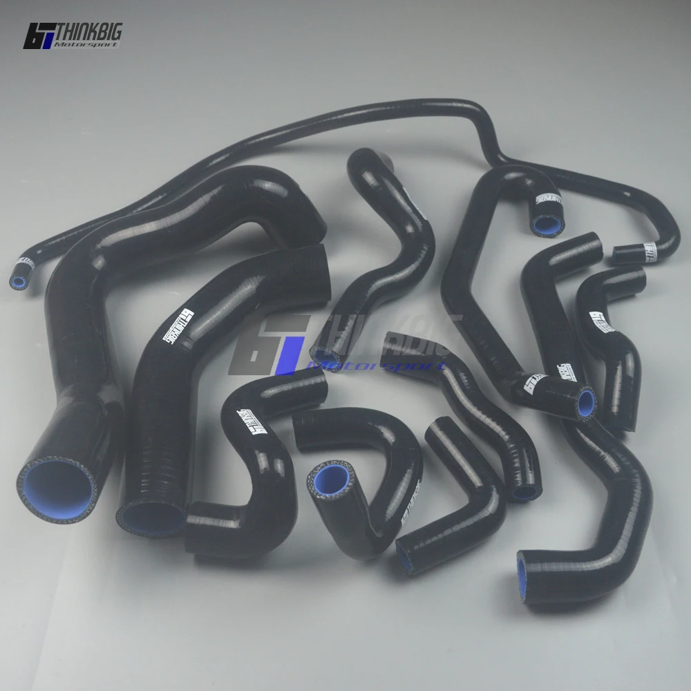 Silicone Radiator Hose Kit For 1998-2000 BMW E38/E39 735i/740i 535i/540i M62  (11pcs)