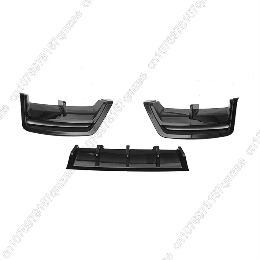 Diffusore paraurti posteriore per auto splitter laterali posteriori Spoiler Lip Cover per BMW i3 2022-2024 accessori per paraurti posteriore nero