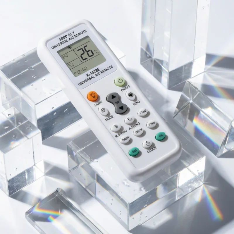 

Haoxi K-1028E Universal Remote Control 1000-in-1 Digital LCD Compatible with CHUNGHOP AC Air Conditioner Wireless Accessory