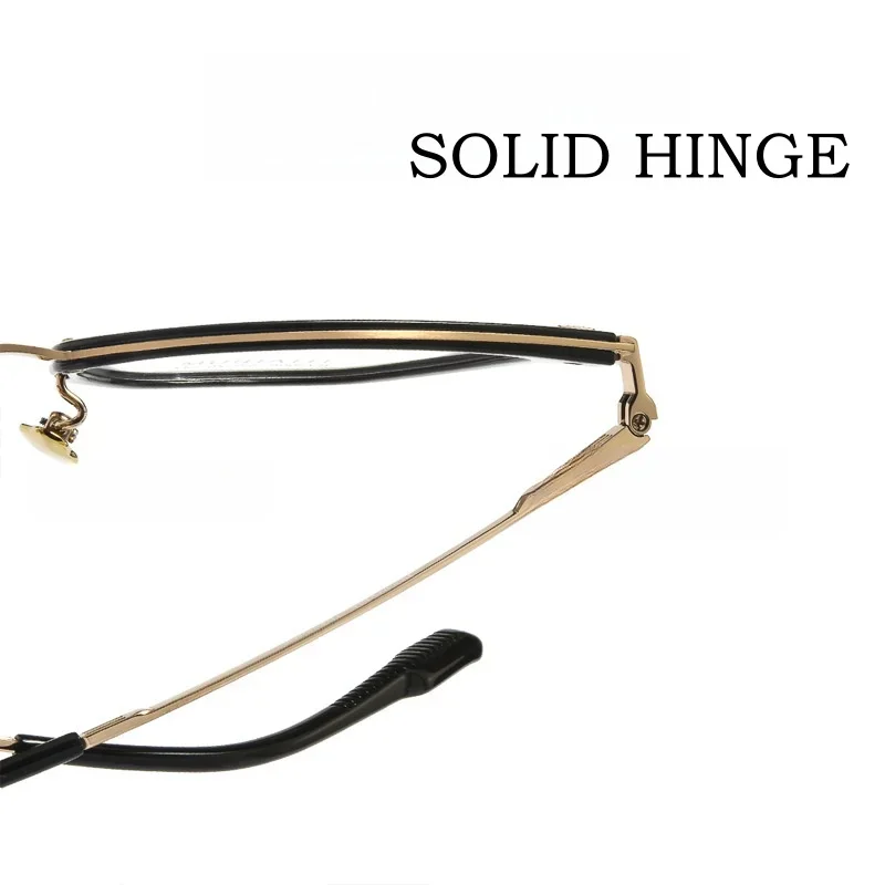 OLLYMURS Occhiali quadrati in titanio puro fMen Donna Occhiali ultraleggeri Comodi occhiali da vista ottici Cornice retrò TR90