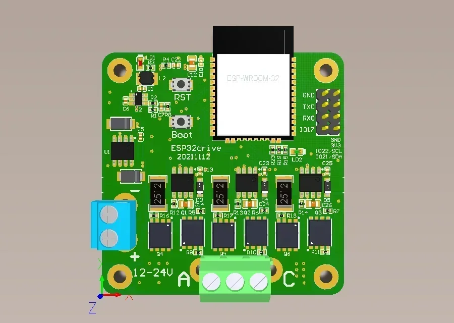 High Power Drive ESP32Drive SimpleFoc ESP-NOW Tactile Control Dagor for Electronic Components Market