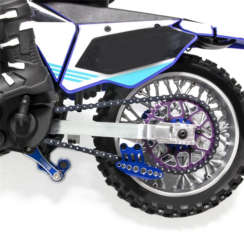 For LOSI 1/4 Promoto-MX Remote-Controlled Motorcycle Front Gear 10T Rear Gear 36T Chain Accessory-Y44A