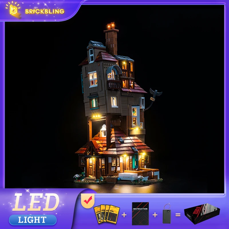 Brick Bling LED Light 76437 Set Suitable for The Burrow – Collectors' Edition Gift (Lighting Accessories Only)