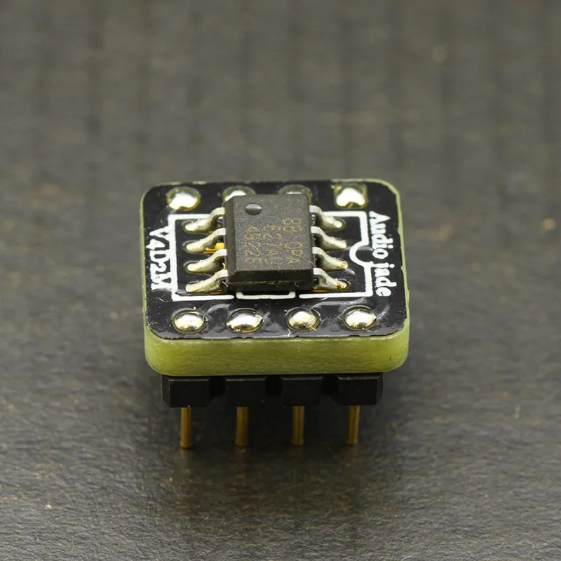 HiFi Audio Mono to Dual Op Amp Module OPA627AU Precious Metals 8P 8 PIN Op amp upgrade