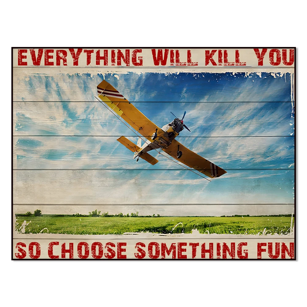 Agriculture Farming Poster - Poster per spolverino per colture di